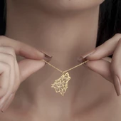 925 Ayar Gümüş Uluyan Kurt  Kolye thumbnail 9