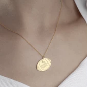 925 Ayar Gümüş Amerikan Futbolu Topu Kolye thumbnail 3