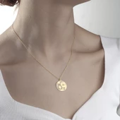 925 Ayar Gümüş Gitar Temalı Ying Yang Kolye thumbnail 1