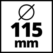 Einhell TE-AG 18 Li Kit Akülü Avuç Taşlama (1x3,0 Ah) thumbnail 7