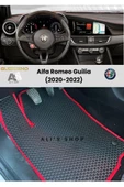 Guerrino Alfa Romeo-giulia Için 2020-2022 Arası Araca Özel Yeni Nesil Eva Mat Oto Paspas Havuzlu Paspas thumbnail 1