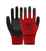 Pn5 No:10 Kırmızı Polyester Nitril Eldiven 288 Çift - 1