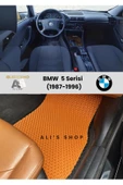 Guerrino Bmw-5 Serisi Için 1987-1996 Arası Araca Özel Yeni Nesil Eva Mat Oto Paspas Havuzlu Araba Paspası - 1