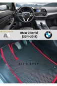 Guerrino Bmw-3 Serisi Için 2011-2019 Arası Araca Özel Yeni Nesil Eva Mat Oto Paspas Havuzlu Araba Paspası thumbnail 1