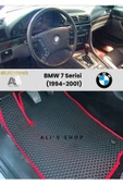Guerrino Bmw-7 Serisi Için 1994-2001 Arası Araca Özel Yeni Nesil Eva Mat Oto Paspas Havuzlu Araba Paspası thumbnail 1