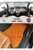 Guerrino Fiat-500 Için 2007-2024 Arası Araca Özel Yeni Nesil Eva Mat Oto Paspas Havuzlu Eva Araba Paspası thumbnail 1