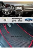 Guerrino FORD RANGER 2016-2024 ARASI ARACA ÖZEL YENİ NESİL EVA MAT OTO PASPAS HAVUZLU EVA ARABA PASPASI thumbnail 1