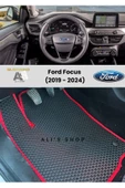 Guerrino FORD FOCUS 2019-2024 ARASI ARACA ÖZEL YENİ NESİL EVA MAT OTO PASPAS HAVUZLU EVA ARABA PASPASI thumbnail 1