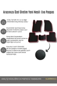 Guerrino SEAT ATECA 2021-2024 ARASI ARACA ÖZEL YENİ NESİL EVA MAT OTO PASPAS HAVUZLU EVA ARABA PASPASI thumbnail 2