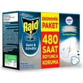 Raid Gece & Gündüz Elektro Isıtıcı + 2 Yedek - 1