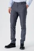Koyu Lacivert Pamuklu Yandan Cepli Casual Slim Fit Chino Pantolon 1003240150 thumbnail 1