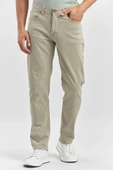 Koyu Bej Pamuklu 5 Cep Casual Slim Fit 5 Cep Pantolon 1003240319 - 1