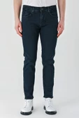 Koyu Kahverengi Gabardin 5 Cepli Slim Fit Dar Kesim Casual Denim Jean Kot Pantolon 1023240150 thumbnail 1