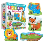 AteşTech  Baby Puzzle Hayvanlar 18 Ay+ - 4