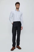 Lacivert Yandan Cepli Comfort Fit Classic Pantolon 1003235005 - 2