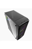 GAMETECH Legend Pro Mesh 4x120mm Pencereli Gaming Oyuncu Bilgisayar Kasası. - 3