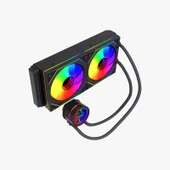 GAMETECH Hydra 240mm ARGB Style Amd Intel Uyumlu Işlemci Sıvı Soğutma Sistemi (lga 1700 Pin Kit Hediyeli) - 2