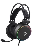 GamePower Jin Rainbow 7.1 Siyah Kulak Üstü Kulaklık Mikrofonlu Oyuncu - 1