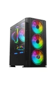 Archon GAMETECH XCOOLER 500W 80+ BRONZE 4X120mm FANLI M.ATX GAMING OYUNCU BİLGİSAYAR KASASI - 3