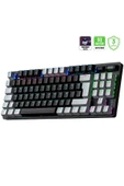 GamePower Eva 5 60m Mekanik Blue Switch Türkçe Q 88 Tuş Usb Gaming Klavye - 3 Yıl Garantili - 1
