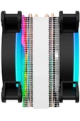 GAMETECH Freezer Hd 2.4 Çift Rainbow Fanlı 4x Bakır Borulu Performans Serisi Kule Tipi Işlemci Fanı - 2