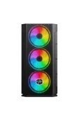Archon GAMETECH XCOOLER 500W 80+ BRONZE 4X120mm FANLI M.ATX GAMING OYUNCU BİLGİSAYAR KASASI - 2