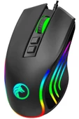 GamePlus Gametech Prime Makro Tuşlu 12800 Dpı Rgb Ledli Drag Click Gaming Oyuncu Mouse - 3
