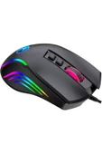GamePlus Gametech Prime Makro Tuşlu 12800 Dpı Rgb Ledli Drag Click Gaming Oyuncu Mouse - 4