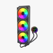 Archon HYDRA 360mm A-RGB Fanlı Cpu Soğutucu Sıvı Soğutma Sistemi İşlemci Fanı Siyah - 3