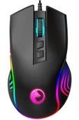 GamePlus Gametech Prime Makro Tuşlu 12800 Dpı Rgb Ledli Drag Click Gaming Oyuncu Mouse - 2