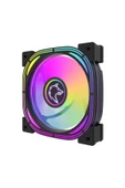 GAMETECH HALO V2 4x120mm SESSİZ PROFESYONEL KUMANDALI RGB FAN SETİ - 2