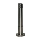 Kompakt laminant ıslak zemin, kübik tuvalet bölmesi için PASLANMAZ inox ayak 15 cm - 1