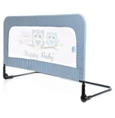 Chubby Baby Kuş Desenli Yatak Bariyeri - Açık Mavi - 1