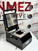 Sönmez Vakum NP-18 Döner Tabağı Kapatma Makinesi Karton Tabak Yapıştırma Makinası thumbnail 3