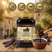Bozkır Tahin Merkezi Keçiboynuzu (Harnup) Köy Pekmezi 950 gr (Katkısız&doğal) thumbnail 2