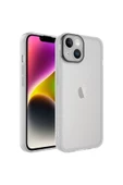 iPhone 14 Uyumlu Kamera Korumalı Transparan CSK Zore Post Kılıf-Renksiz - 1