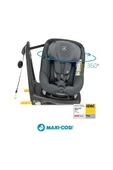 Axiss Fix Adac'lı İsofix'li I-Size 0-18 Kg 360 Dönebilir Yatabilir Oto Koltuğu Authentic Graphite - 1