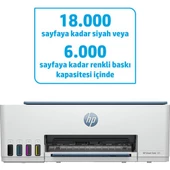 HP 1F3Y4A 585 SMART TANK - WIRELESS ALL-IN-ONE RENKLİ MÜREKKEP PÜSKÜRTMELİ TANKLI YAZICI 12PPM thumbnail 1