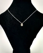 Gümüş Renk Zincirli Figürlü Karamaz Lüks Kolye - 1