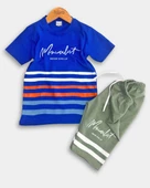 Erkek Çocuk Tişört & Kapri Takımı - Ekonomik Kaliteli Yazlık - 9