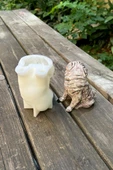Pug Köpek Silikon Mum Kalıbı - 2