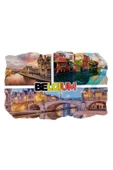 Belçika Temalı Fresco Magnet thumbnail 3