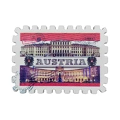 Avusturya Temalı Pul Magnet thumbnail 1