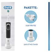 Oral-B D100 Vitality Cross Action Şarjlı Siyah Diş Fırçası - 4