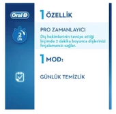 Oral-B D100 Vitality Cross Action Şarjlı Siyah Diş Fırçası - 5