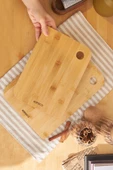 Azur 2'li Bambu Kesme Tahtası 28/33 cm - 2