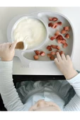 Fil Model Desenli Bebek ve Çocuk için Sevimli Yemek Bebek Mama Kabı Mutfak Çocuk Yemek Takımı - 1