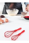 Silikon Saplı 2 Li Çırpıcı seti - 1