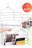 4 Adet Dolap Içi Eşarp Organzier Askılık Organizer Business Kaliteli Organizer Şık - 1