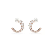5692264 Swarovski Küpe Matrıx:Pe Stud Whıte/Ros - 1